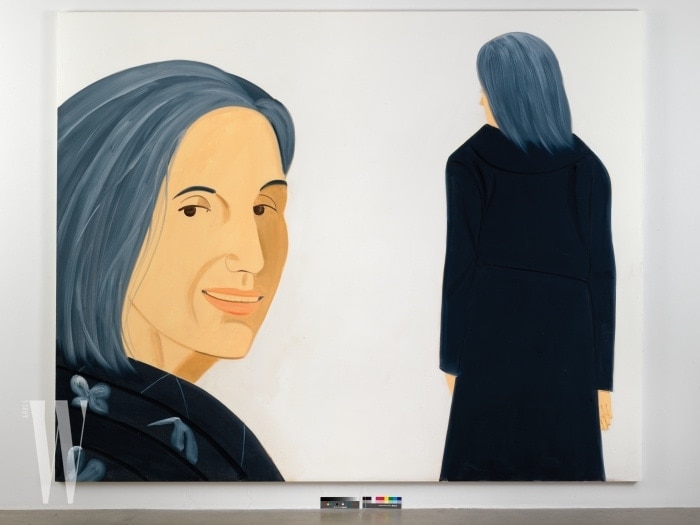 Alex Katz, Ada, 2012 Oil on linen 244 x 305 cm (96 × 120 in) ©Alex Katz, VAGA, New York/SACK, Korea 2018