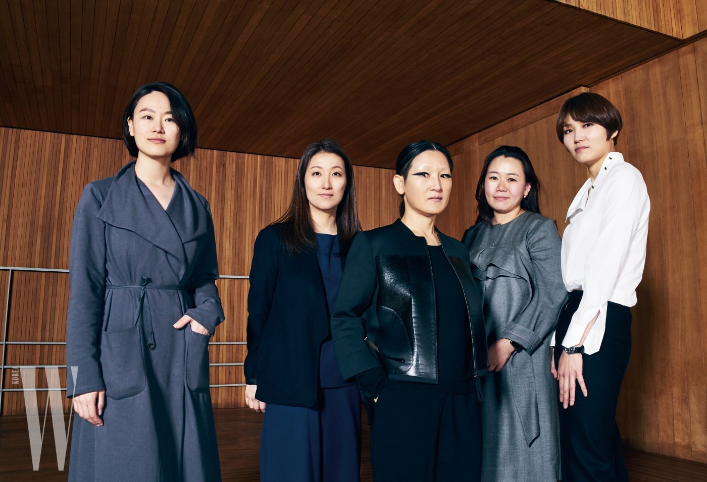 (왼쪽부터)디자이너 박소현,이재림,임선옥, 감선주, 박미선.