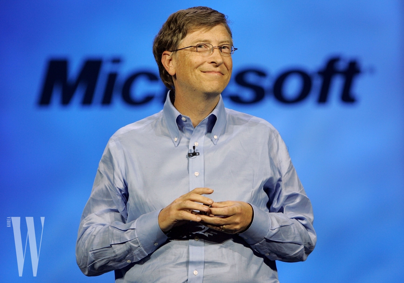 Bill Gates Attends 2007 Consumer Electronics Show