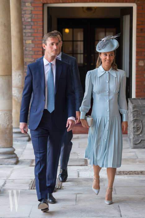 Christening Of Prince Louis Of Cambridge At St James's Palace