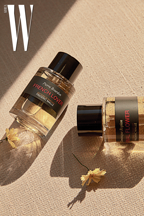 Editions de Parfums Frederic Malle ‘French Lover’ 100ml, 32만5천원. ‘Carnal Flower’ 100ml, 43만원.