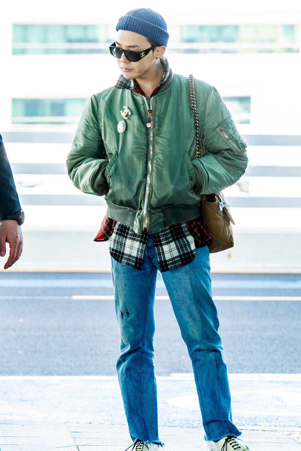 지드래곤 공항패션 샤넬룩 착용정보